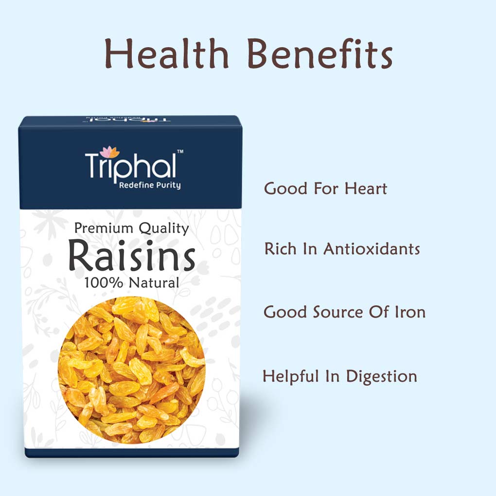 Triphal Raisins - Kishmish - Organic Wellnesses