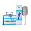 Power Gummies Central Hollow Cushion Comb with Gorgeous Hair and Nails Gummies 2 months pack
