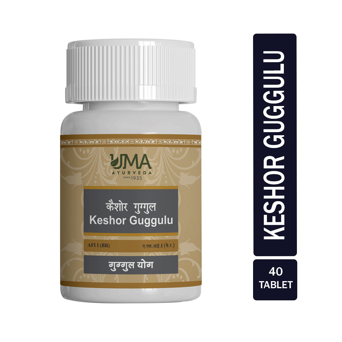 Uma Ayurveda Keshor Guggul Tabs - Organic Wellnesses