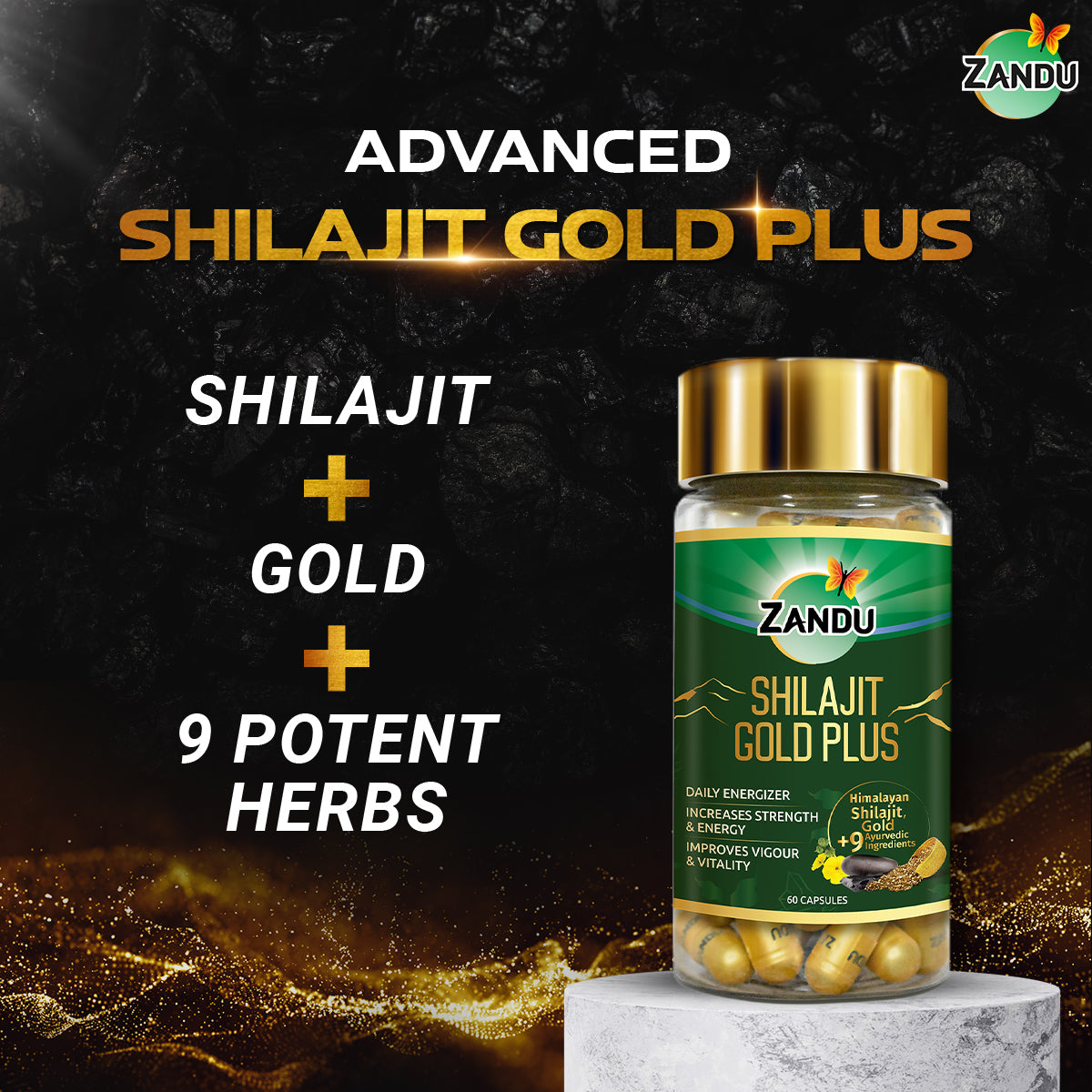 Zandu Shilajit Gold Plus Capsule