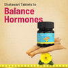Gynoveda Shatawari Ayurvedic Tablets  - 60 Tabs