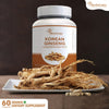 Herbal Max Korean Ginseng Root Extract For Men & Women - 60 Caps