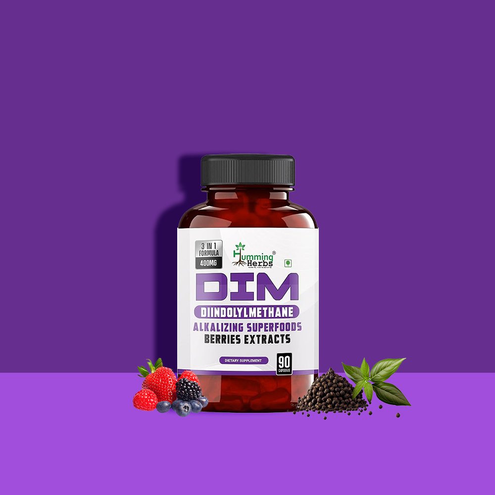 Humming Herbs DIM Diindolylmethane - 90 caps - Organic Wellnesses