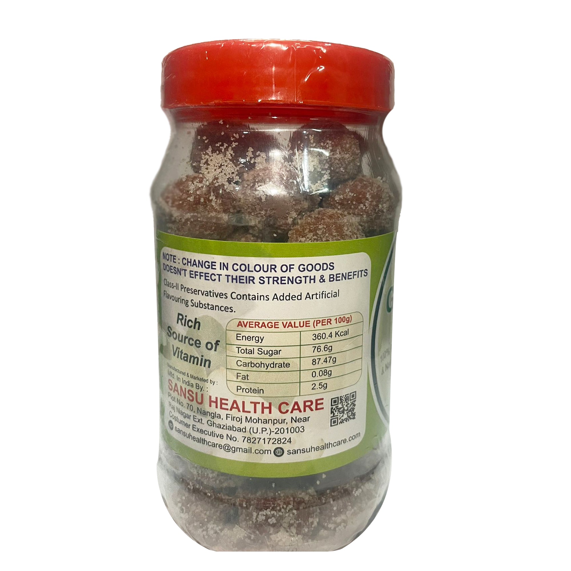 Sansu Organic Guava Candy - 200 gms - Organic Wellnesses