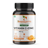 Prasatti Herbal Organic Plant Based Vitamin C Amla Extract With Zinc - 90 Veg Caps