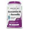 HealthyHey Glucosamine HCL + Boswellia - 60 Capsules