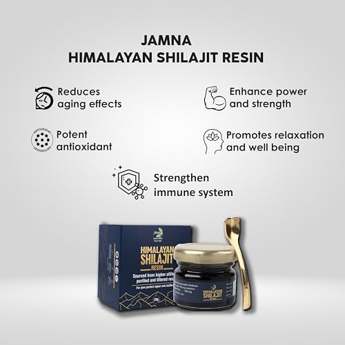 Jamna Herbal Pure Himalayan Shilajit Resin - 20 Gms