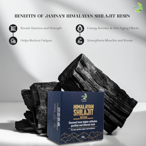 Jamna Herbal Pure Himalayan Shilajit Resin - 20 Gms