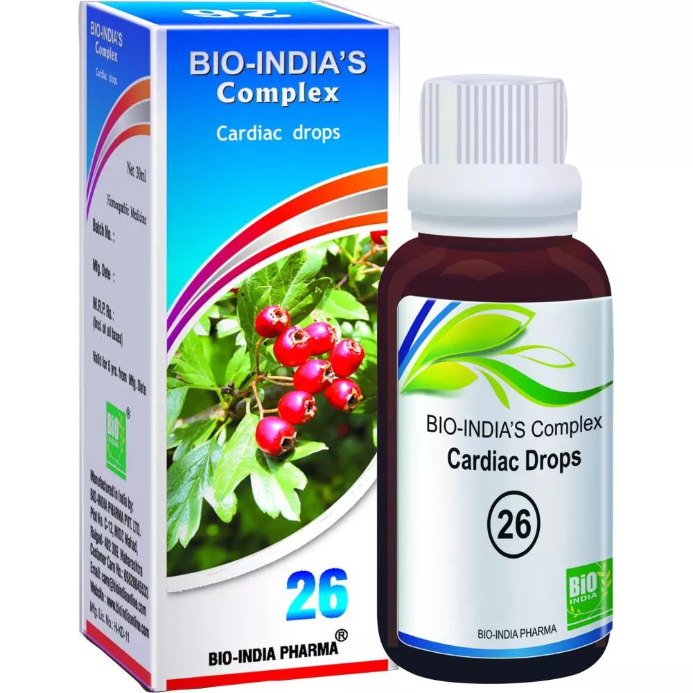 Bio India Cx 26 Drops - 30 ml - Organic Wellnesses