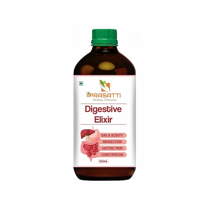 Prasatti Herbal Organic Elixir Syrup Tonic Enriched With 37 Digestive ...