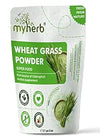 MYHERB Natural Organic Wheat Grass Powder - 227 gms