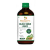 Prasatti Herbal Organic Aloe Vera Juice With Pulp Rejuvenates Skin and Hair - 1000 Ml