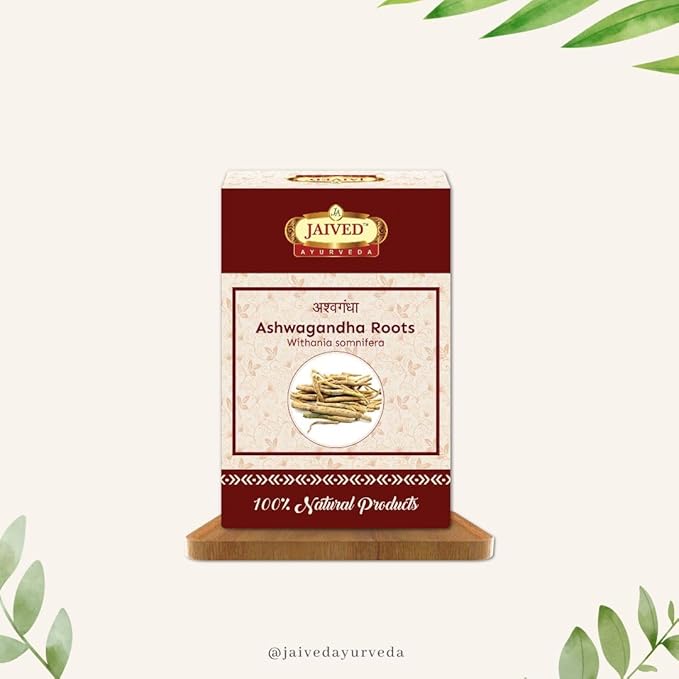 Jaived Ayurveda Ashwagandha Withania Somnifera Jaived Herb - 100 Grams