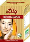 Jamna Herbal Lily Face Pack | Natural Ayurvedic Face Pack | 50 Gms | Pack of 2