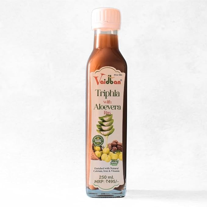 Vaidban Triphala with Aloevera Ras - Juice - 250 ml