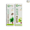 Nutriorg Amla & Aloe Vera Juice - 250 ml (Pack of 2)