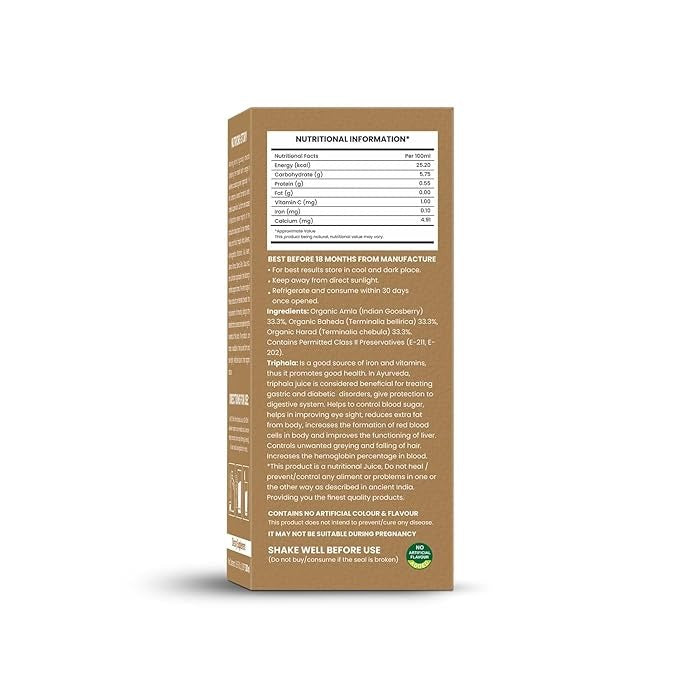 Nutriorg Triphala Juice - 500 ml