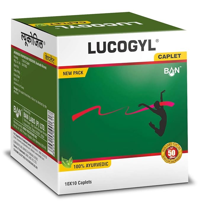 Ban Labs Lucogyl Caplet - 100 caplets - Organic Wellnesses