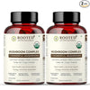 Rooted Mushroom Complex - 7 Mushrooms blend - 60 Veg Caps (Pack of 2)