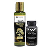Le-vanza Food & Herbals Natural Hair Oil & Botanical Combo