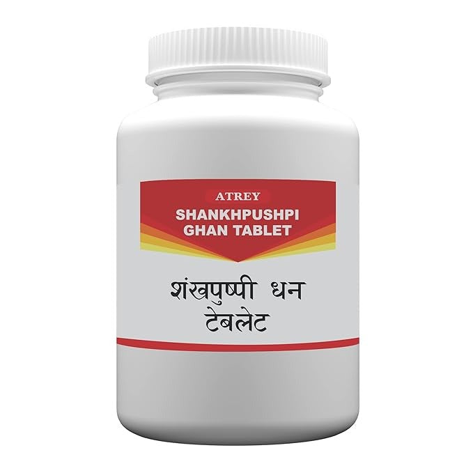 Atrey Shankhpushpi Ghan 400mg - 240 Tablets - Organic Wellnesses