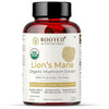 Rooted Actives Lions Mane Mushroom Extract - 90 Veg Caps - 500 mg