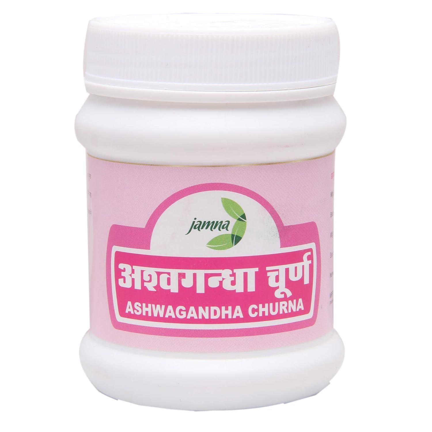 Jamna Herbal Ashwagandha Churna for Stress Relief - 100 Gms  | Pack of 3