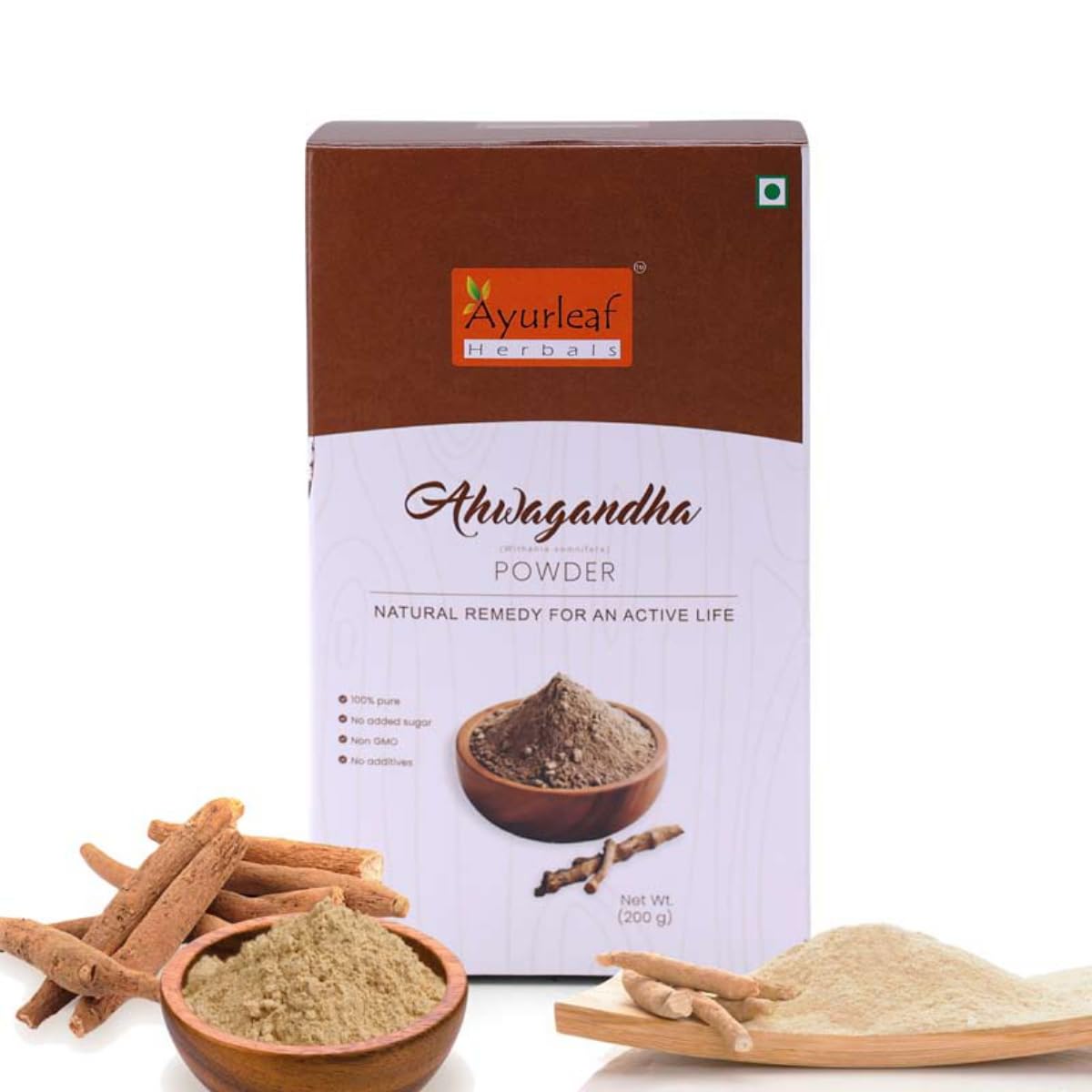 Ayurleaf Herbals Ashwagandha Powder - 200 Gms