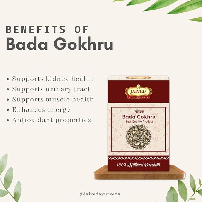 Jaived Ayurveda Bada Gokhru | Gokshura - 100 Grams