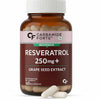 Carbamide Forte Resveratrol 250mg with Grape Seed Extract - 60 Veg Capsules