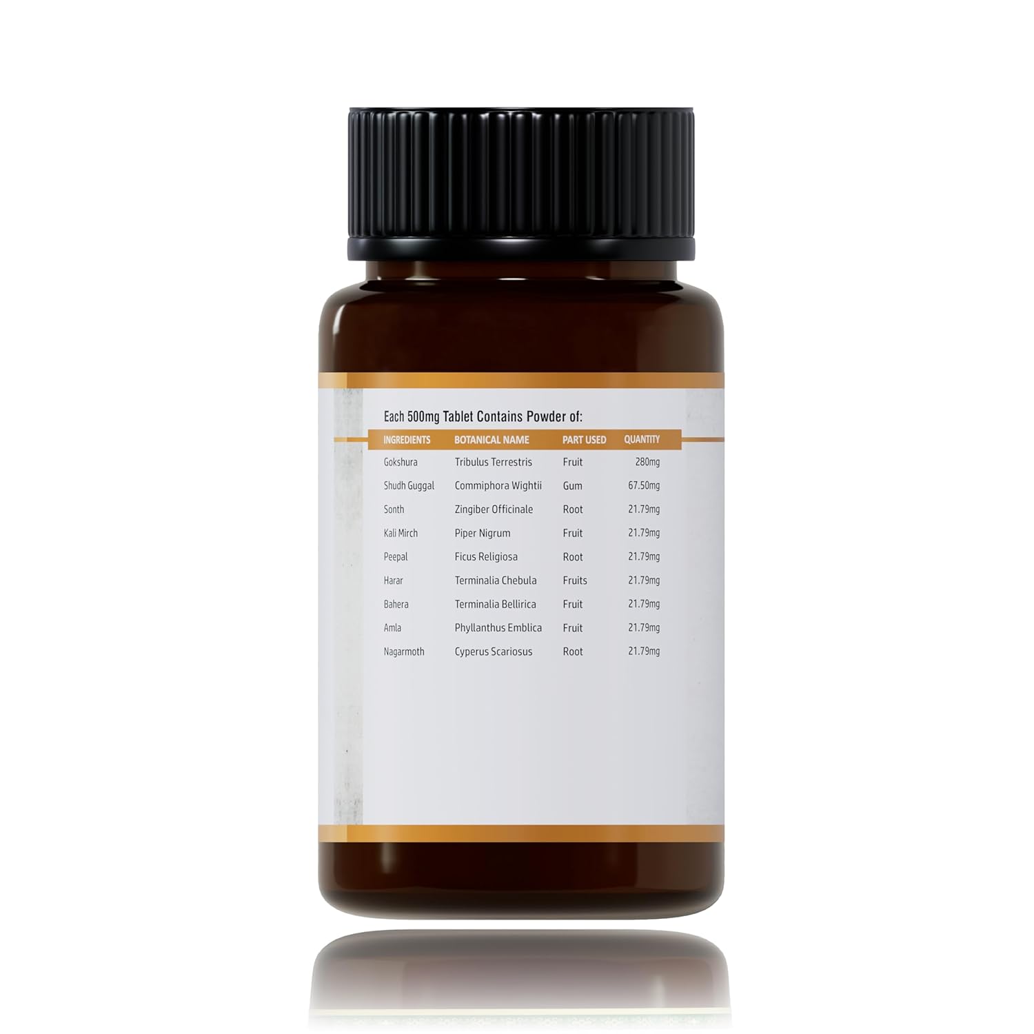 Jeena Sikho Gokshuradi Guggulu Natural Care for Kidney Detox - 60 Tablets