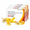 Knoll Omega-Soft Omega-3 Fish Oil - 10 Capsules Each (Pack of 3)