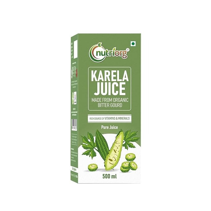 Nutriorg Organic Karela Juice - 500 ml