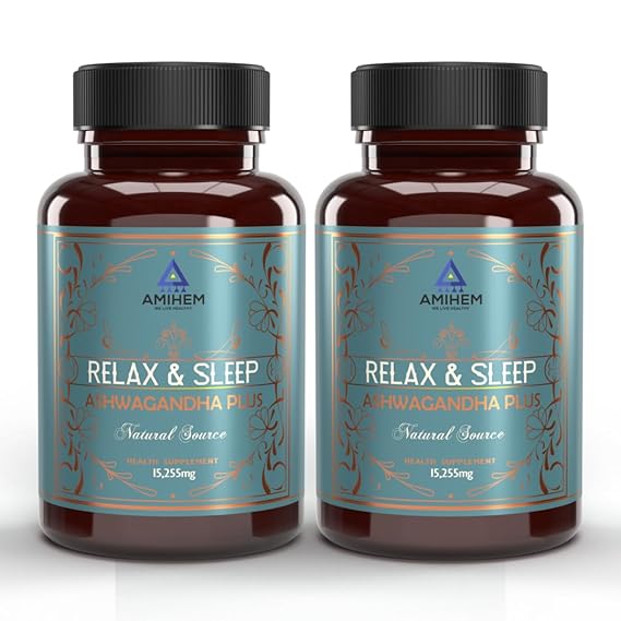 Amihem Ashwagandha - 30 Softgels (Pack of 2)