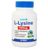 Healthvit L Lysine 1000mg - 60 tabs