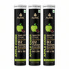 Auric Apple Cider Vinegar Effervescent Tablets with Vitamins Drop Fizz & Drink