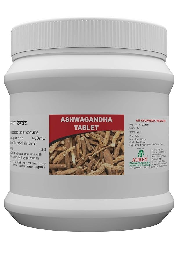 Atrey Ashwagandha 400mg - 1000 Tablets