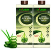 Iyush Herbal Ayurveda Aloe Vera Juice Bitterness Free Aloveravgel Juice Each - 500 gms (Pack of 2)
