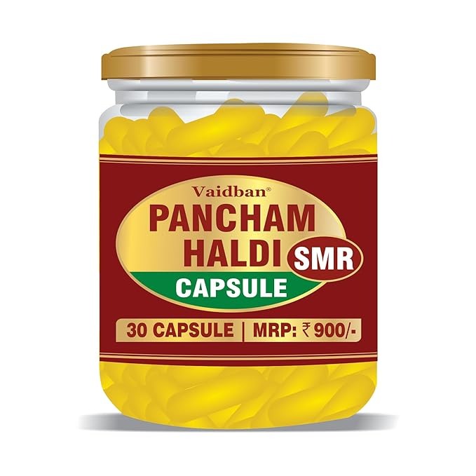 Vaidban Pancham Haldi SMR  - 30 Capsules