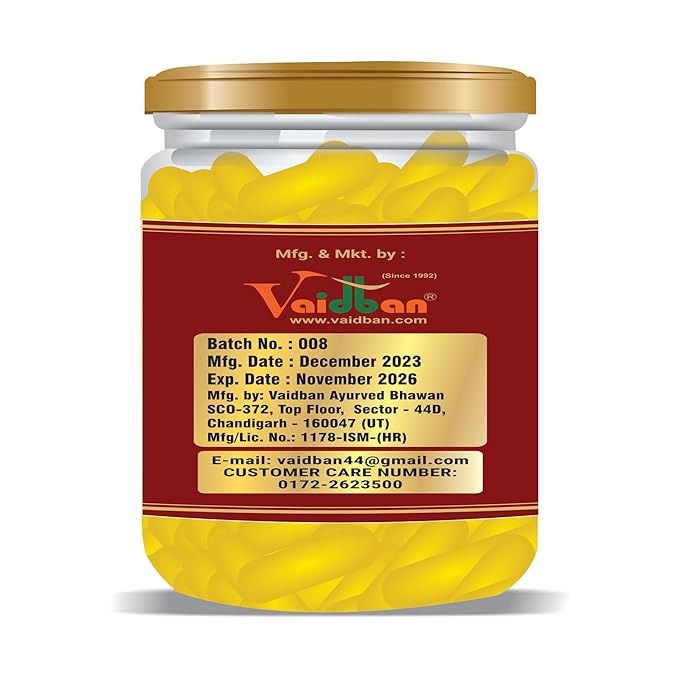 Vaidban Pancham Haldi SMR  - 30 Capsules