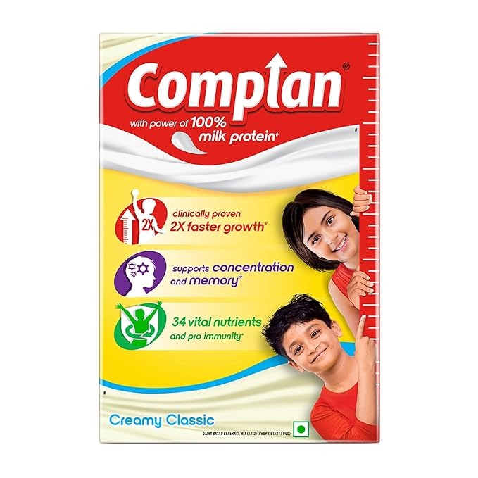 Complan Nutrition Drink Powder for Children Creamy Classic Flavour - Carton