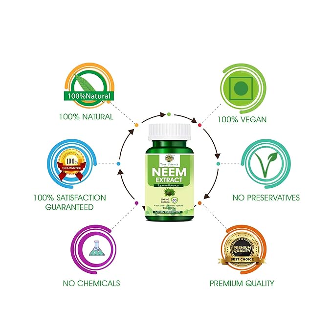 True Essence Research Foundation Neem Extract - 60 caps
