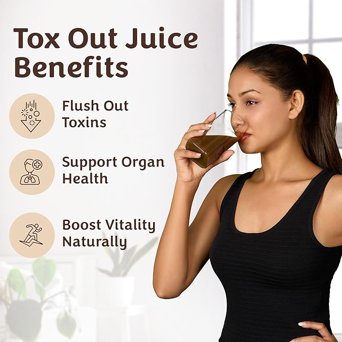 Saabhi Tox-out Juice | Ayurvedic Herbal Blend With Gokshura & Punarnava - 1 Litre