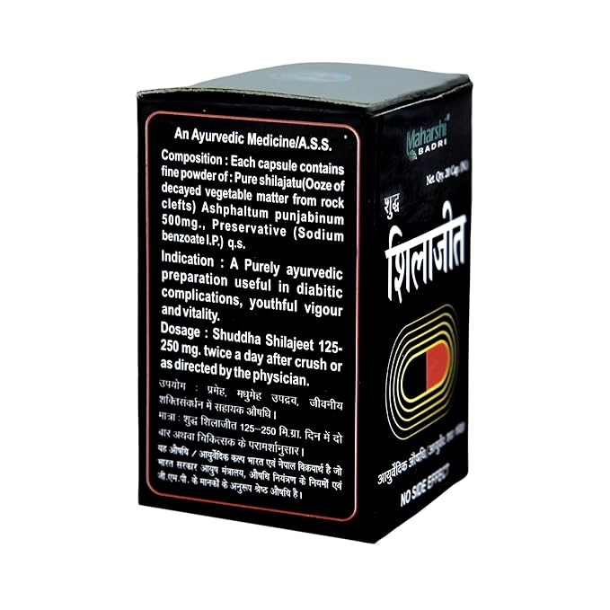 Maharshi Badri Shilajeet Helps to Boost Immunity - 10 caps
