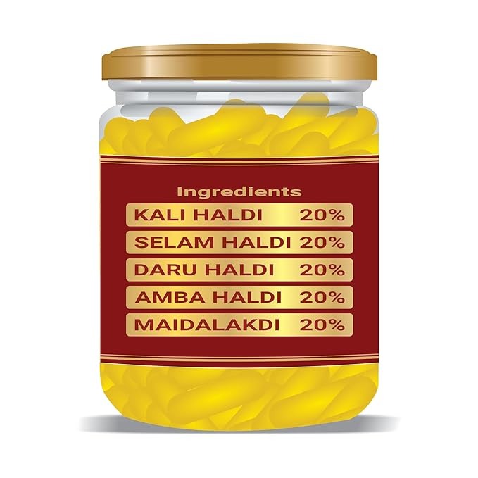 Vaidban Pancham Haldi SMR  - 30 Capsules