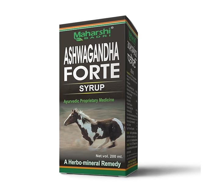 Maharshi Badri Ashwagandha Forte Syrup - 200 ml