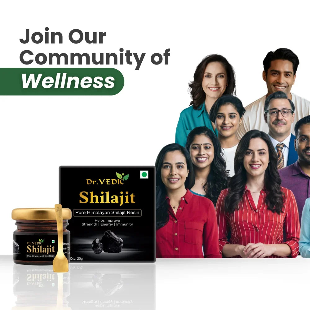 Dr. Vedic Pure Himalayan Shilajit Resin - 20 Gms