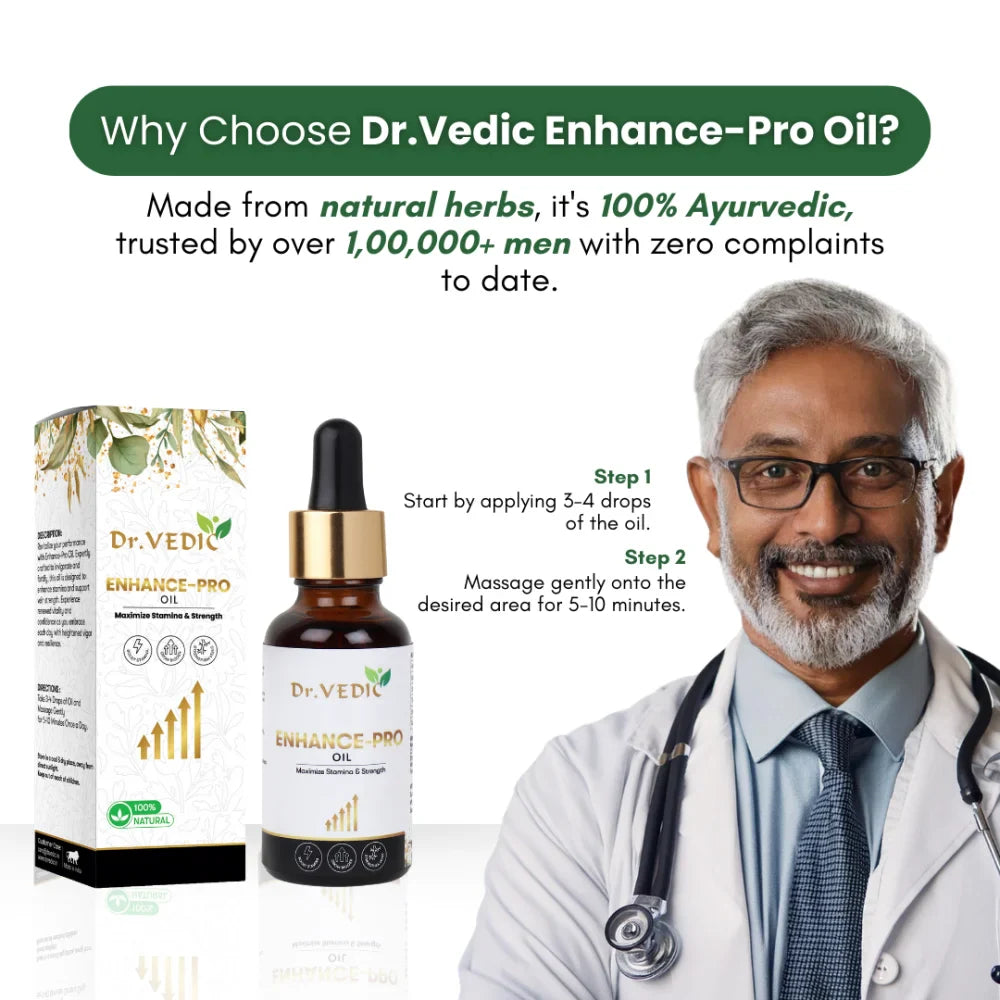 Dr. Vedic Enhance- Pro Oil - 30 Ml