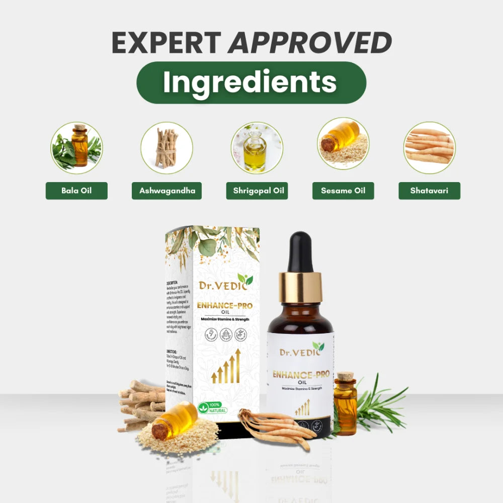 Dr. Vedic Enhance- Pro Oil - 30 Ml