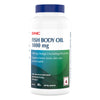 GNC Fish Body Oil Omega 3 Capsules 1000mg